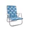Lawn Chair Usa High Back Aluminum Beach Chairs (Pair)-Sea Island Pattern BC-SI - alternate 1